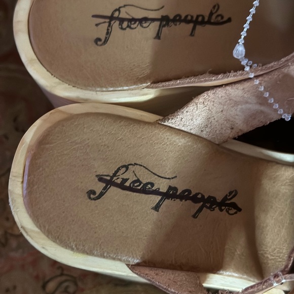 Free People Bellevue Clogs in Sunrise Multi - Picture 5 of 7